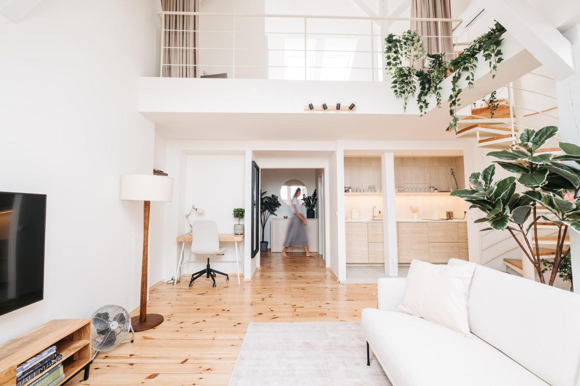 Appartement Modern Sunlit Loft With A/c In Prime Location